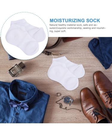 Moisturizing Cotton Foot Mask Socks | Protective Peeling Stocking for Soft Feet | Elasticity & Comfort by Miss Freeck - Buy Online on SooperMarket.com