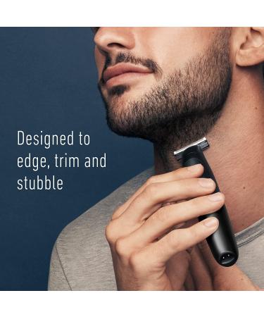 King C. Gillette Beard Trimmer for Men | Cordless 4D Blade & Waterproof with 3 Combs - Buy Online on SooperMarket.com