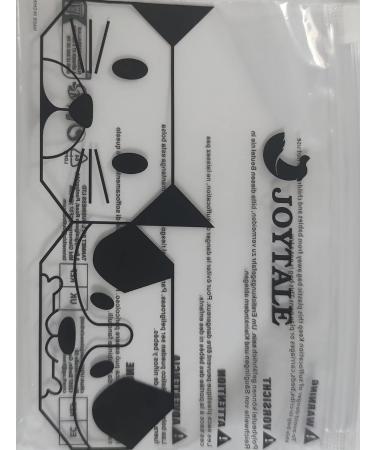 Joytale Reflective Drag Line for Dogs | 15m Nylon Dog Leash with Padded Handle & 2 Carabiner Hooks | Ideal Training Line for Puppies & Small Dogs | 1 Pack - Black - Buy Online on SooperMarket.com