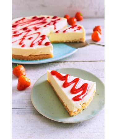 Buy RUF New York Strawberry Cheesecake - No Bake Original 360g - Delicious American Dessert - Buy Online on SooperMarket.com