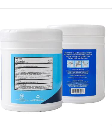Clorox Pro Hand Wipes 270 Ct | Alcohol-Free BZK Formula | Travel Size Hand Sanitizer Wipes - Buy Online on SooperMarket.com