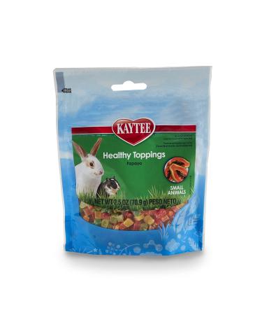 Kaytee Fiesta Healthy Toppings Papaya Treat for Small Animals, 2.5-oz Bag 1