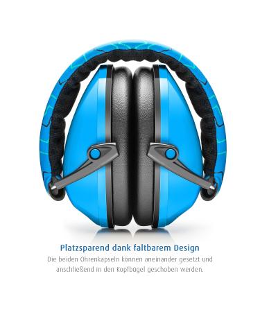 Reer Girls Ear Protection - Comfortable Blue Hearing Protection for Kids - 1 Piece - Buy Online on SooperMarket.com
