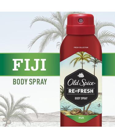 Old Spice Fiji Men's Body Spray 3.75 oz - Fresh Collection - Buy Online on SooperMarket.com