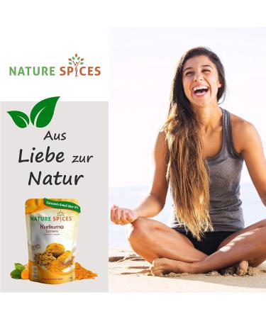 Buy Nature Spices Turmeric Powder 100g | High Curcumin Superfood for Golden Milk Masala & Tea | Authentic Indian Turmeric - Buy Online on SooperMarket.com