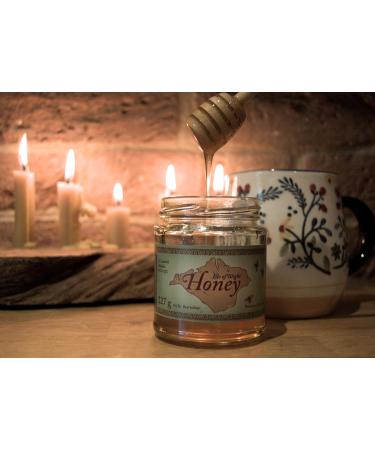 Isle of Wight Honey - 227g - Pure IOW Honey - Single Origin Honey - Raw Unpasteurised Honey - Natural Honey - Buy Online on SooperMarket.com