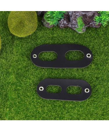 Adjustable Lizard Traction Rope & Leather Wings Leash - 3 Piece Pet Climbing Belt - Cool Black Training Accessory - Buy Online on SooperMarket.com