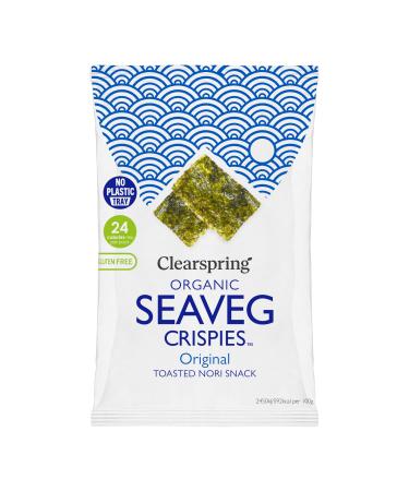 Clearspring Organic Seaveg Crispies (1 Original) Original 1 g (Pack of 1)
