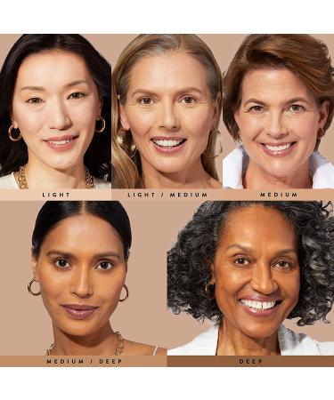 LAURA GELLER NEW YORK Quench-n-Tint Hydrating Foundation - Light/Medium - Natural Glow Finish - Hyaluronic Acid Infused - Buy Online on SooperMarket.com