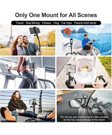Buy Telesin Flexible Selfie Stick Holder with Monkey Tail for GoPro Hero 12/11/10/9/8/7/6/5 DJI Osmo Action & Insta360 - Best Monopod for Action Camera Accessories - Buy Online on SooperMarket.com