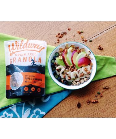 Wildway Vegan Granola Variety Pack - Certified Gluten Free, Low Carb Snack, Grain-Free Paleo, Non-GMO - 8oz 3 Pack - Buy Online on SooperMarket.com