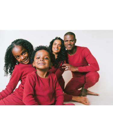 DreamBuy Ribbed Pyjama/Tracksuit/Loungewear | Unisex | 20 Colors | Baby, Women, Men | 3-6 Months | Claret Red - Buy Online on SooperMarket.com