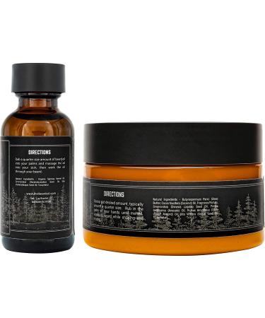 Live Bearded Canyon Beard Oil & Butter Grooming Kit - Natural Ingredients for Beard Growth - Made in USA - Buy Online on SooperMarket.com