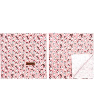 Shop Lionheart Glory Dog Christmas Neckerchief | Soft Cotton Adjustable Kerchief for Small Dogs | Cute Santa Claus Design | 1 Pack - Buy Online on SooperMarket.com