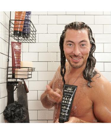 San Francisco Soap Company Man Bar 2 IN 1 Hair Wash - Midnight Amber | Luxurious Lather for Hair & Body - Buy Online on SooperMarket.com