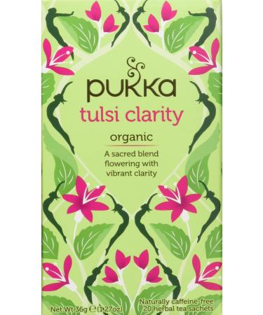 PUKKA Organic Tulsi Clarity Tea, 20 CT