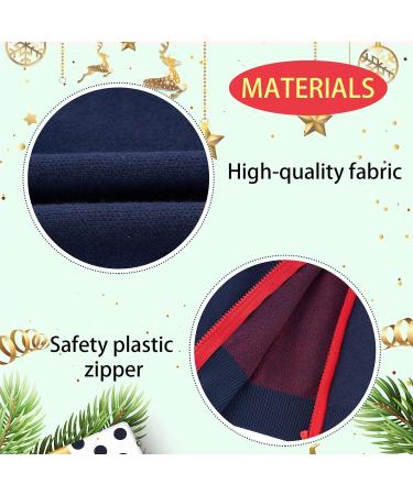 Kids Christmas Reindeer Sweater Cardigan | Boys Winter Knit Jumper 18-24 Months Navy Blue - Buy Online on SooperMarket.com