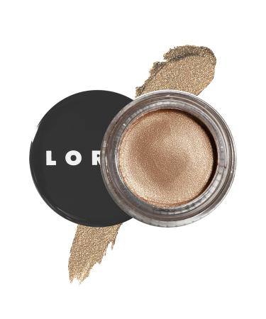 LORAC Lux Diamond Cr me Eye Shadow | Metallic Shimmer Eyeshadow Powder | Satin Gold