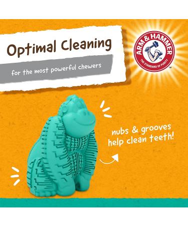 Arm & Hammer Treadz Dental Toy for Strong Chewers - Large Gorilla - Buy Online on SooperMarket.com