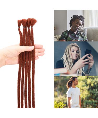 Buy No LIFE 10PC 50cm Ginger Red Dreadlock Extensions - Synthetic Crocheted Jamaican Punk Hip-Hop Reggae Hair Wigs for Men & Women - Buy Online on SooperMarket.com