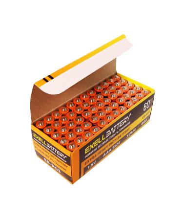 Low Cost 60pc AAA Batteries for Baby Toys TV Remotes Clocks Radios Ships Now