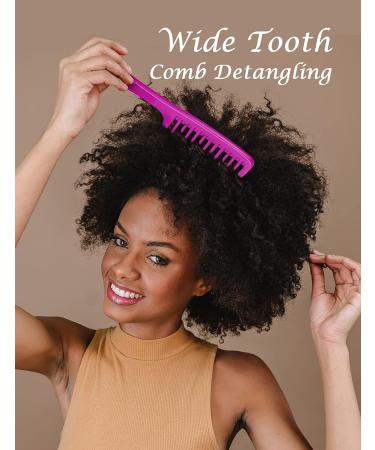 Shineworth 7-Piece Wig Brush Comb Set - Perfect for Synthetic Wigs, Hair Extensions & Human Hair - Buy Online on SooperMarket.com