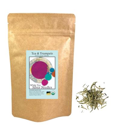 USDA Organic Silver Needles Loose Leaf White Tea 1 LB (16 oz)