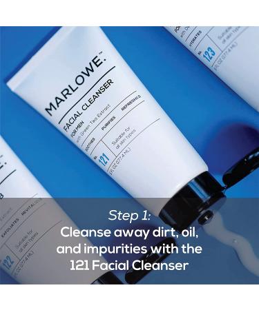 MARLOWE Best Sellers Kit | No. 203: Body Scrub Soap, Men's Facial Cleanser & Moisturizer Set - Buy Online on SooperMarket.com