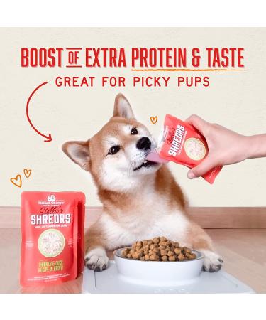 Stella & Chewy's Shredded Chicken Dog Food - 24 Pouches - Buy Online on SooperMarket.com