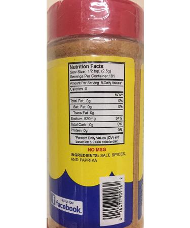 J.O. Crab Seasoning #2 - 16oz | Authentic Blend for Seafood Lovers - Buy Online on SooperMarket.com