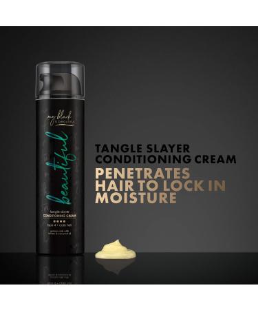 Black is Beautiful Curly Hair Kit - Shampoo, Conditioner, Hair Mask, Detangling Spray - Sulfate & Paraben Free with Honey, Coconut Oil, Turmeric - Buy Online on SooperMarket.com