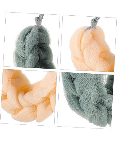 Buy Gatuida 4 Pcs Bath Ball - Portable Exfoliating Shower Loofah & Bubble Net Sponge for Comfortable Body Wash | Ideal for Adults | Fast International Shipping - Buy Online on SooperMarket.com