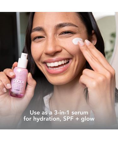 COOLA Organic Dew Good Illuminating Probiotic Serum SPF 30 1.15 Fl Oz - Buy Online on SooperMarket.com