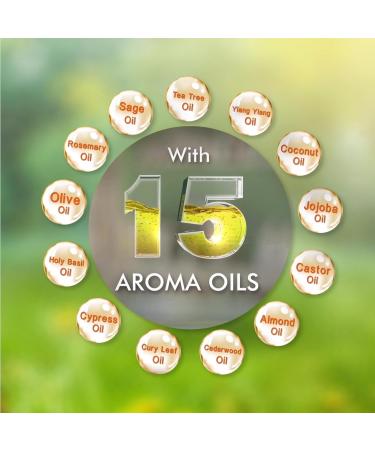 Buy New Improved Herbal Hair Oil with Wonder Cap (100 ml) - Enhance Hair Growth & Shine | International Shipping Available - Buy Online on SooperMarket.com