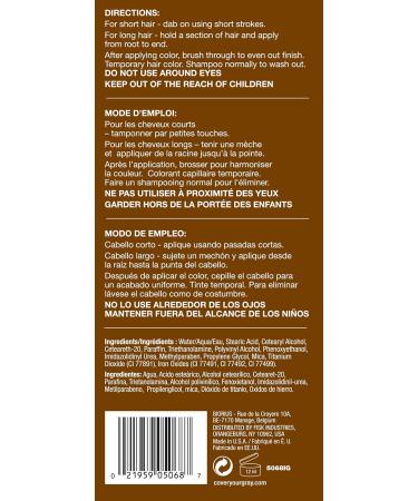 Cover Your Gray Brush-in Wand - Dark Brown (Pack of 6) | Premium Hair Color Solution for Gray Coverage - Buy Now - Buy Online on SooperMarket.com
