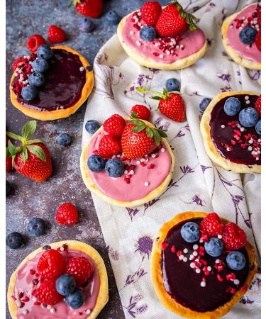 Ruby Kupert re Chips - Pink Chocolate for Glazing & Decorating Cakes Tarts & Chocolates | Gluten-Free 100g | International Shipping - Buy Online on SooperMarket.com