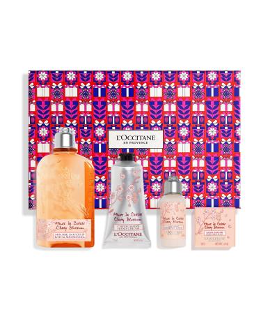 L'OCCITANE Soft & Delicate Cherry Blossom Collection | Beauty and Skincare Kit | Perfect as a Gift
