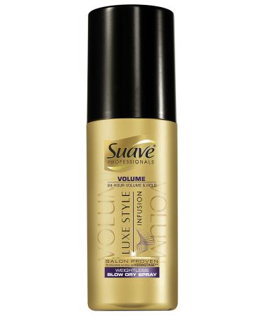 Suave Professionals Weightless Blow Dry Spray Luxe Styling 5 Fl Oz (Pack of 1)
