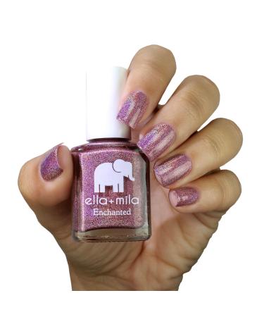 ella+mila Quick Dry Professional Nail Polish - Long-Lasting Chip Resistant - Enchanted Collection Dragonfly (0.45 fl oz) | International Shipping Available - Buy Online on SooperMarket.com