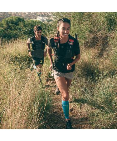 Buy CEP Ultralight Pro Compression Calf Sleeves for Women | Cyan/Light Grey | Size II - Best Compression Calf Leg Warmers for Performance & Recovery - Buy Online on SooperMarket.com
