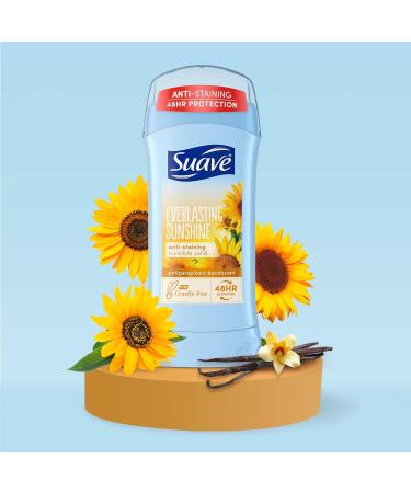 Suave Women s Deodorant Antiperspirant Variety Pack Everlasting Sunshine & Cocoa Butter 48H Protection Anti-Staining 2.6 Oz (2 Piece Set) - Shop Internationally - Buy Online on SooperMarket.com