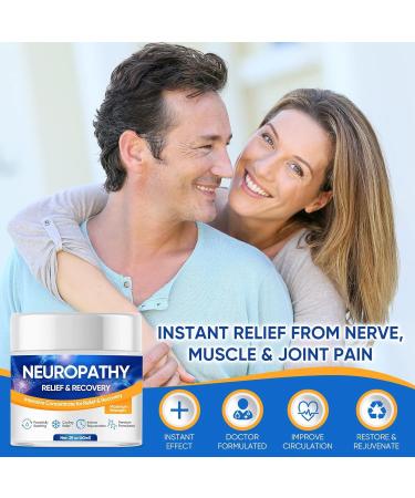 Topffy Neuropathy Pain Relief Cream - Maximum Strength for Feet, Hands, Legs & Toes - Includes Arnica, Vitamin B6, E & Aloe Vera - Buy Online on SooperMarket.com