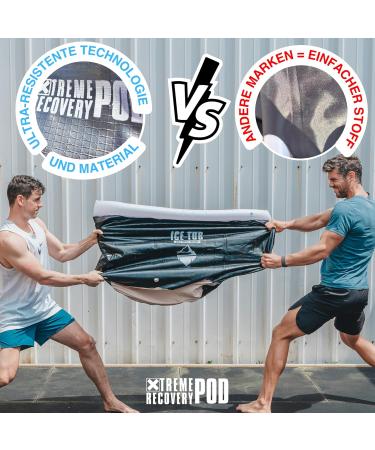 High-Quality Portable Ice Bath for Athletes | Indoor & Outdoor Use | Ice Barrel with Cover - Buy Online on SooperMarket.com
