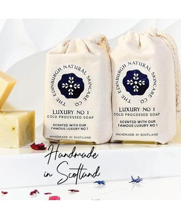 Luxury No.1 Cold Processed Soap | Luxury Soap Bar | Moisturising & Nourishing | 100% Natural Ingredients | Eco-Friendly | Hand Face and Feet Care | Edinburgh Skincare Company - Buy Online on SooperMarket.com
