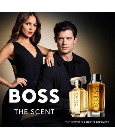 Hugo Boss The Scent Eau de Parfum Ambery Women's Perfume With Notes of Honeyed Peach Freesia Bloom Osmanthus Flower & Roasted Cocoa Long Lasting Fragrance 2.5 Fl Oz (Pack of 1) - Buy Online on SooperMarket.com