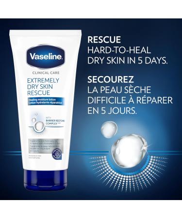 Vaseline Clinical Care Body Lotion healing moisturizing cream Extremely Dry Skin Rescue with moisturizing glycerin for 100% improvement of skin moisture 200 ml Pack of 3 - Buy Online on SooperMarket.com