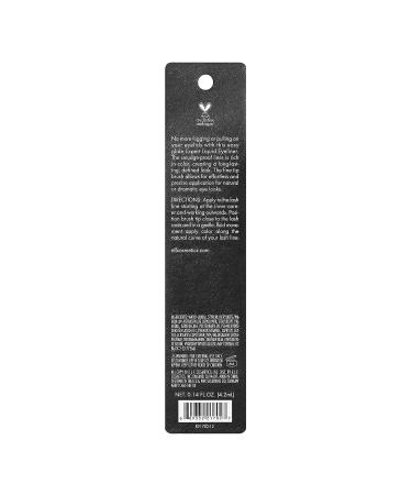 e.l.f. Liquid Eyeliner - High-Pigment, Smudge-Proof Formula, Jet Black - 1 Pack - Buy Online on SooperMarket.com