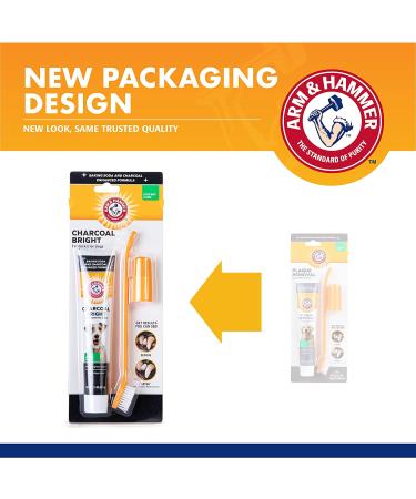 Arm & Hammer Dog Dental Care Fresh Breath Kit | Baking Soda Toothpaste & Toothbrush for Dogs | Plaque Removal Kit - Buy Online on SooperMarket.com
