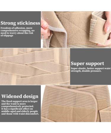 Back Support Belt Lumbar Support Belt Breathable Lower Back Brace Lightweight Back Belt Widened Design Bac Support Belt for Men Women Upper and Lower Back Pain Relief Posture Correction Size L - Buy Online on SooperMarket.com