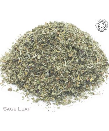 Organic Sage Leaf Pure Herbal Infusion (25 Unbleached Tea Bags - 50g) - Buy Online on SooperMarket.com